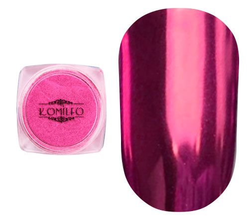Komilfo Mirror Powder №007, розовый, 0,5 г