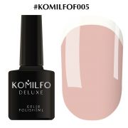 Гель-лак Komilfo French Collection №F005 (теплый бежевый, эмаль, для френча) 8 мл