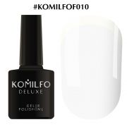 Гель-лак Komilfo French Collection №F010 (яркий белый, очень плотный, для улыбки) 8 мл