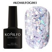 Гель-лак Komilfo DeLuxe Series №G003 (голографические блестки) 8 мл