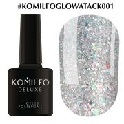 Гель-лак Komilfo Glow Attack №001, 8 мл Гель-лак Komilfo Glow Attack №001, 8 мл