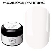 База Komilfo Milky White Base 30 мл без кисточки База Komilfo Milky White Base 30 мл без кисточки
