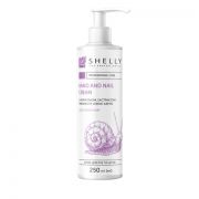 Hand and nail cream with allantoin, snail extract and shea butter Shelly 250 ml