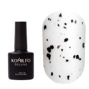 Komilfo No Wipe Matte Spotty Top - матовий топ без липкого шару з рваною крихтою, 8 мл Komilfo No Wipe Matte Spotty Top - матовий топ без липкого шару з рваною крихтою, 8 мл