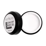Komilfo гель-краска с ЛС Soak Off, White, Wipe, растворимая 5 мл Komilfo гель-краска с ЛС Soak Off, White, Wipe, растворимая 5 мл