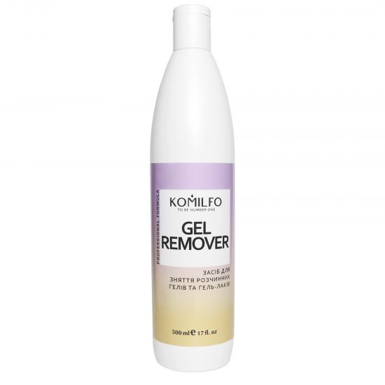 Komilfo Gel Remover - soak off gel and gel polish remover, 500 ml