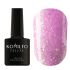 Гель-лак Komilfo Spring Jazz SJ004 (рожевий з золотими блискітками), 8 мл
