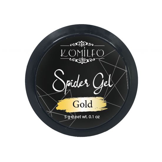 Komilfo Spider Gel Gold, 5 g