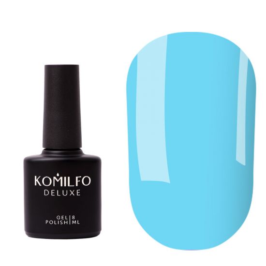 Komilfo Color Base Summer Sky (яскраво-блакитний), 8 мл